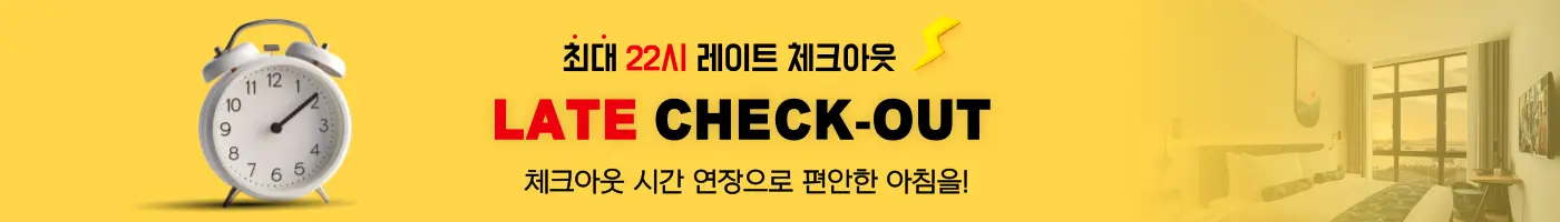 호텔 레이트체크아웃