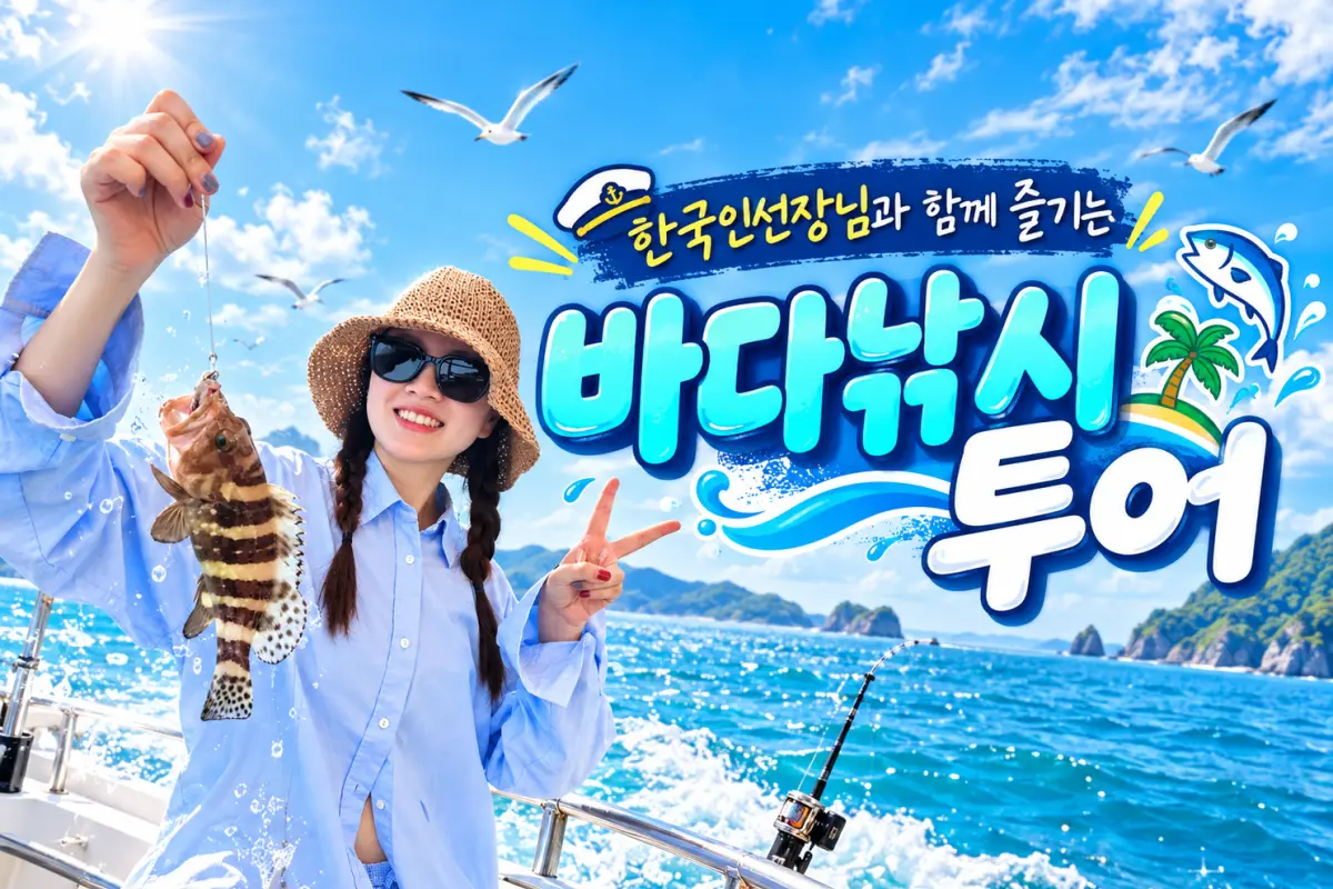 [EVENT] 바다낚시 투어 (KK라운지 무료 이용 혜택) 대표이미지