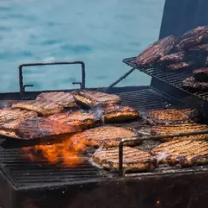 BBQ 점심 식사